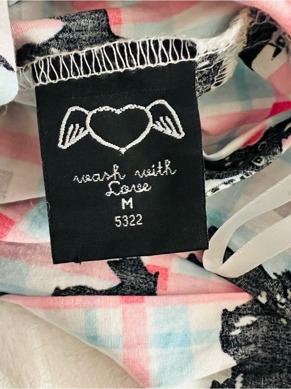 Hell Bunny Scottie Skirt SZ Med Retro Flare Swing Dance Knee Length Dog Lover - Picture 11 of 14